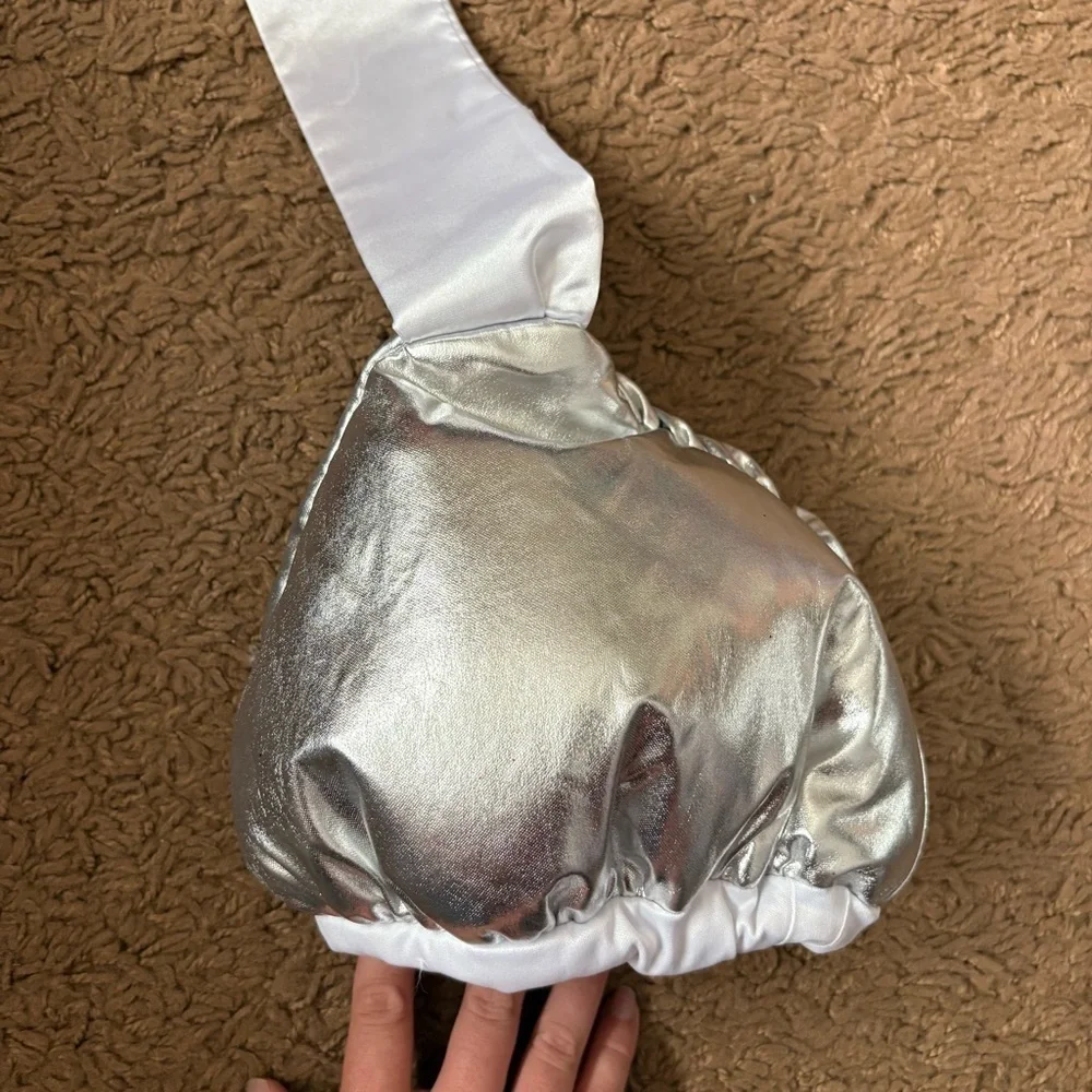 Hershey Kiss Plush 2 Piece Costume Hat Silver 2T Halloween Hershey Park